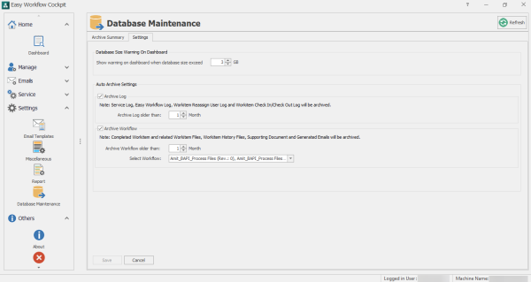 Database Maintenance