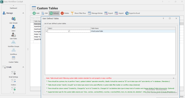 refresh_user_defined_tables