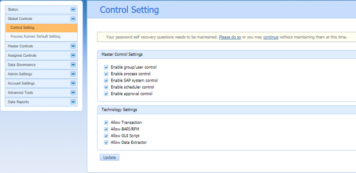 BAPI_RFM_CtrlSettings