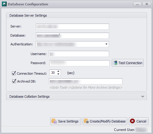 Email Runner collation window