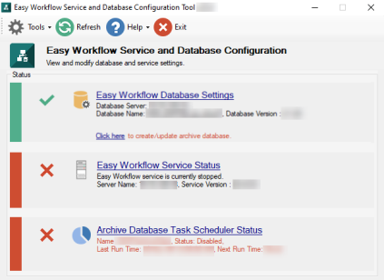 Easy Workflow Service Configure