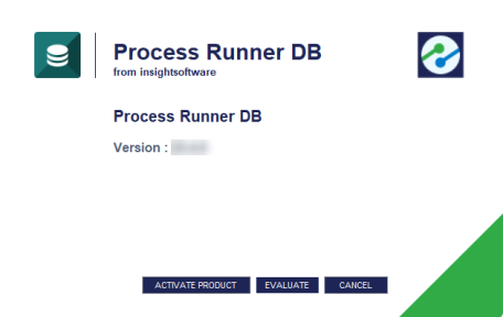 Process Runner DB Splash Screen