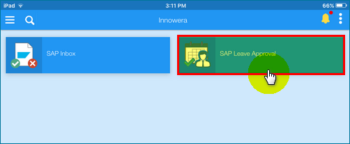 SAP-Approval-screen