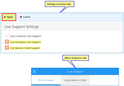 Support-with-session-code