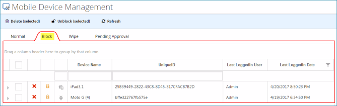 Device-Management-Block