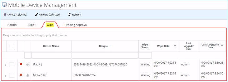 Device-Management-wipe