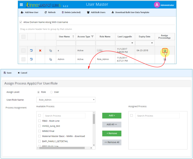 User-Master-Assign-ProcessApp