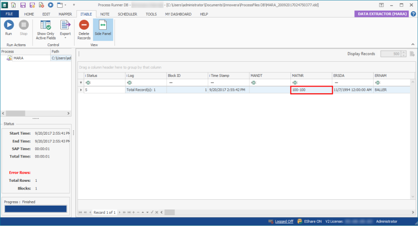 Work with Different Source Types in Data Filter – Process Runner